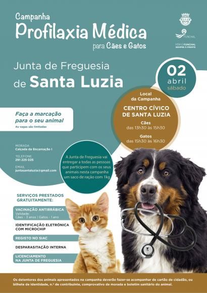 Campanha de Profilaxia Médica para Cães e Gatos