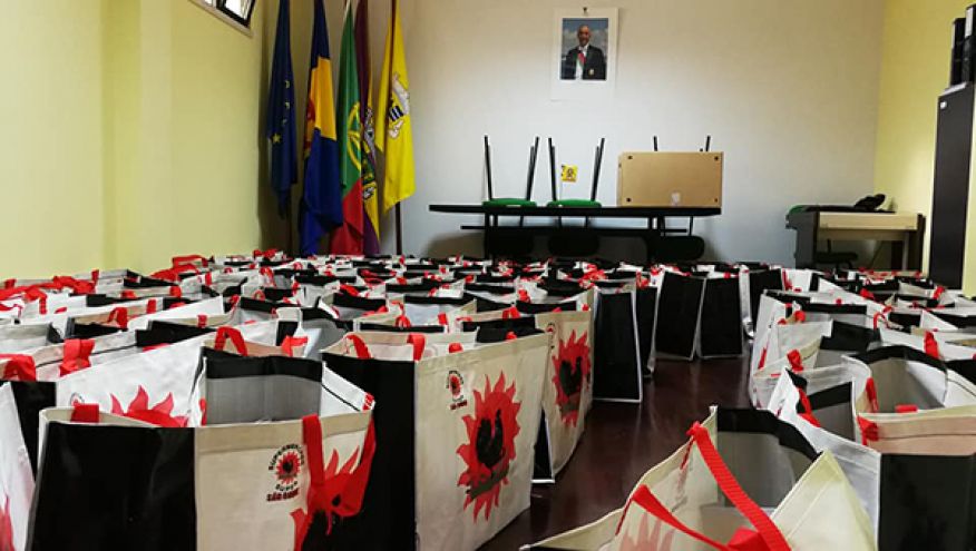 Entrega dos Cabazes de Natal